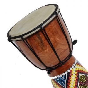 Alternative view of Djembe 30cm painted