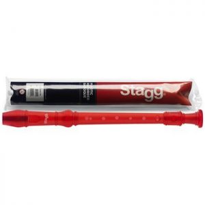 Recorder, Plastic, Red, Stagg