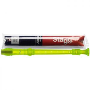 Recorder, Plastic, Green, Stagg