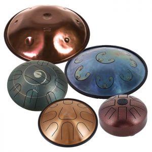 Handpans and Tongue Drums