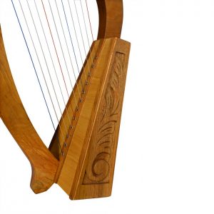 Alternative view of Celtic Harp 12 string