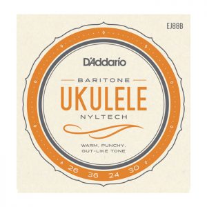 D'Addario EJ88B - Nyltech Ukulele, Baritone