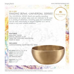 Alternative view of Meinl U-600 Universal Singing Bowl