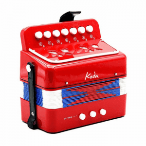 Accordion - 7 button Red