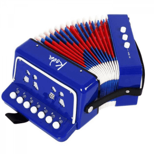 Accordion - 7 button Blue