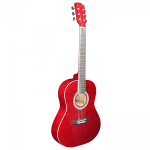 Koda Acoustic Guitar Set 3/4 Red