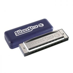 Alternative view of Hohner Silver Star Harmonica