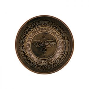 Alternative view of Engraved Singing Bowl 15x7cm