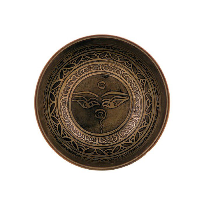 Engraved Singing Bowl 15x7cm - Image 2