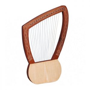 Alternative view of Lyre Harp 16 String Celtic