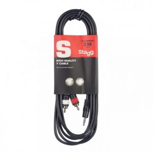 Stagg Phono to mini jack Cable 3m