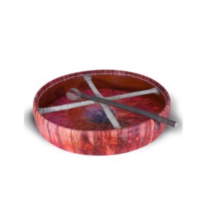 Goatskin Shaman Drum, 46 cm Painted