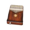 Stagg Mahogany Kalimba 17 keys with pickup