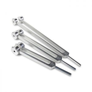 Tuning Fork Otto Set 32Hz, 64Hz, 128Hz, Weighted
