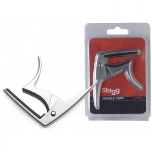 Stagg Ukulele Capo Chrome