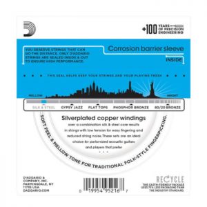 Alternative view of D'Addario EJ40 - Silk & Steel