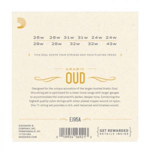 Alternative view of D'Addario EJ95A - Arabic Oud Strings