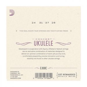 Alternative view of D'Addario EJ88C - Nyltech Ukulele, Concert