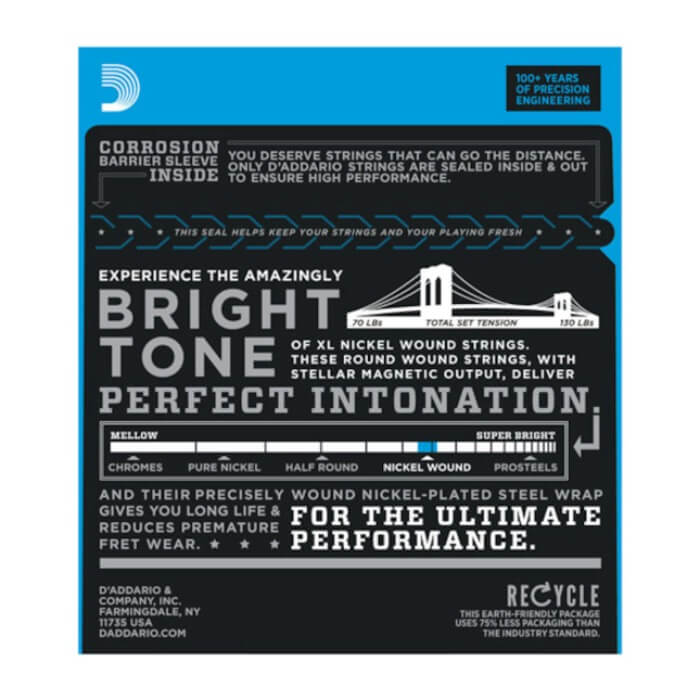 D'Addario EXL110 - Nickel Wound, Regular Light, 10-46 - Image 2