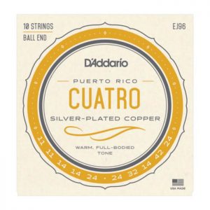 D'Addario EJ96 - Cuatro Puerto Rico Strings