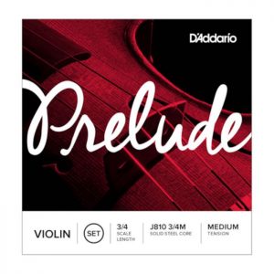 D'addario Prelude Violin 3/4