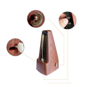 Alternative view of Aroma Mechanical Metronome – Mahogany