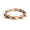 Wooden Tambourine 20cm 6 jingles