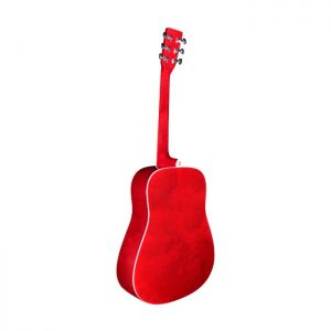 Alternative view of Koda Acoustic Guitar Set 4/4 Red