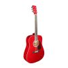 Koda Acoustic Guitar Set 4/4 Red