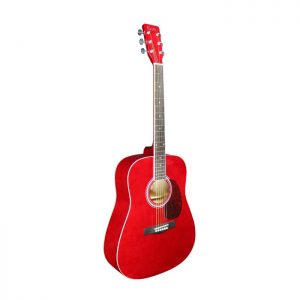 Koda Acoustic Guitar Set 4/4 Red