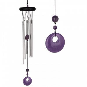 Alternative view of Woodstock Chakra Chime - Amethyst