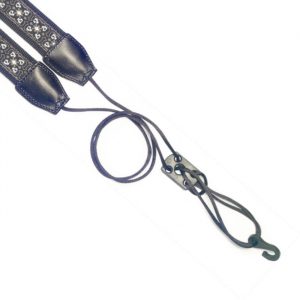 Alternative view of Ukulele Strap - White Flowers