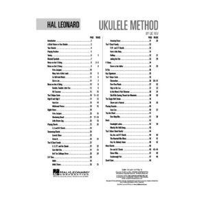 Alternative view of Ukulele Method Book 1 & Audio, Hal Leonard