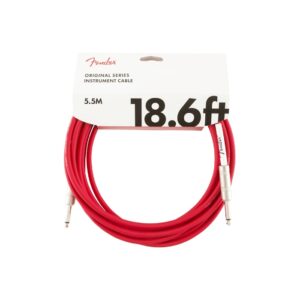 Fender Jack Cable 5.5m Red