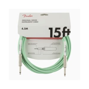 Fender Jack Cable 4.5m Green