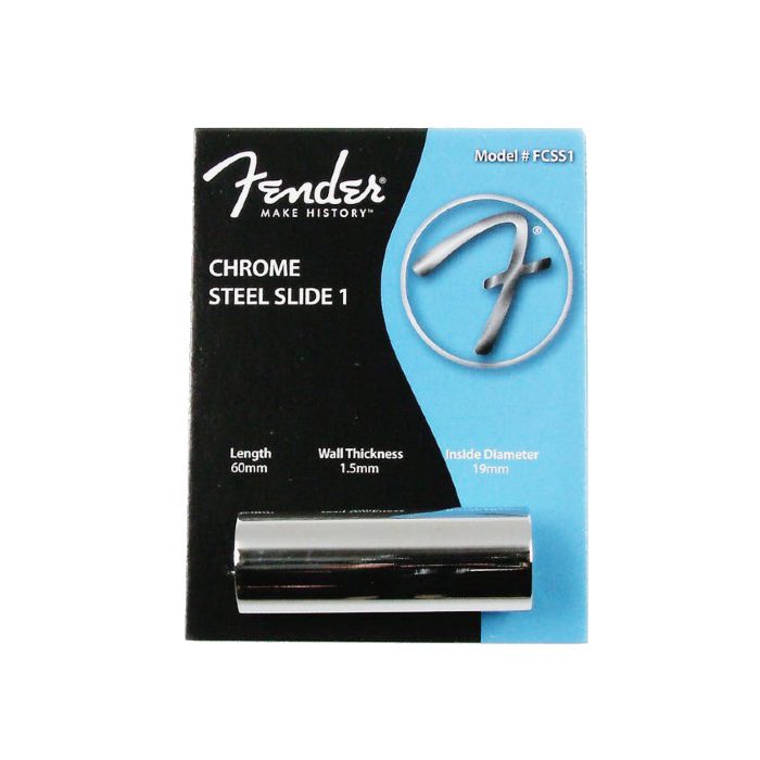 Fender Guitar Slide, 1.5mm Steel Slide for Electric Guitars - Image 2