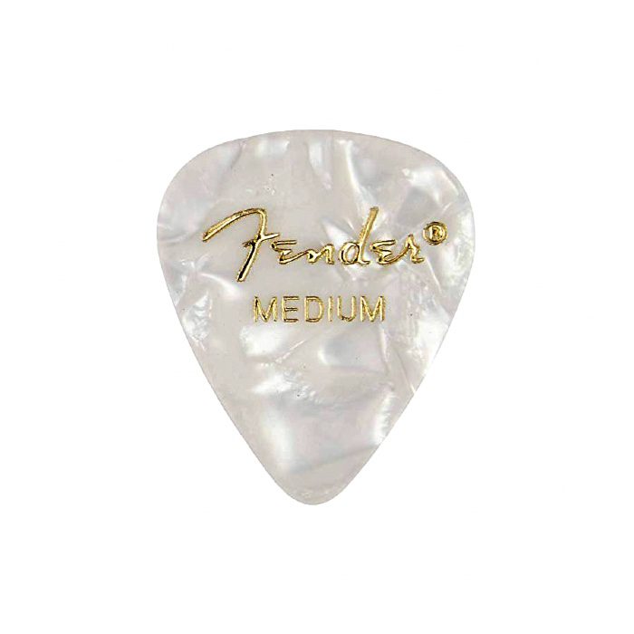 Fender Plectrums - White Moto - Image 2