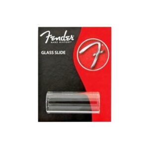 Fender Guitar Slide, 4mm Glass Slide for Acoustic & Electric Guitars