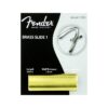 Fender Guitar Slide, 1.5mm Brass Slide for Acoustic & Electric Guitars
