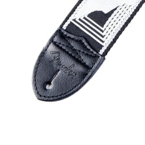 Alternative view of Fender Guitar Strap - Black & White