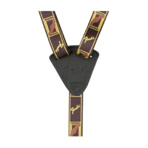 Alternative view of Fender Classical Guitar Strap - Yellow