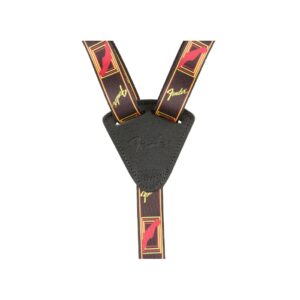 Alternative view of Fender Classical Guitar Strap - Red