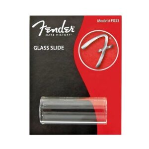 Fender Guitar Slide, 2mm Glass Slide for Acoustic & Electric Guitars