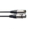 Stagg Microphone Cable - XLR Male to XLR Female, 6m