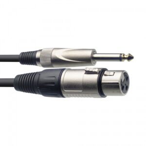 Stagg Cable – XLR to jack, 1m