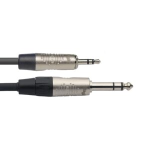 Alternative view of Stagg Audio Cable - 3.5mm Mini Jack to 1/4 Inch Stereo
