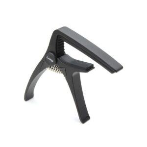 Alternative view of Aroma Capo for acoustic/electric guitar Black