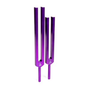 Tuning Fork Whole Body Tuner C and G, Purple