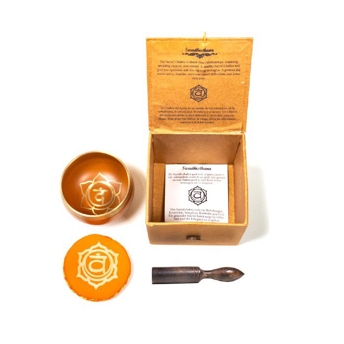 Chakra Singing Bowl - Sacral Chakra - Image 2