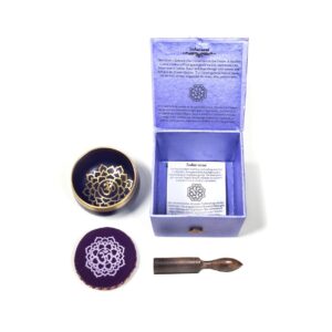 Alternative view of Chakra Singing Bowl - Crown Chakra